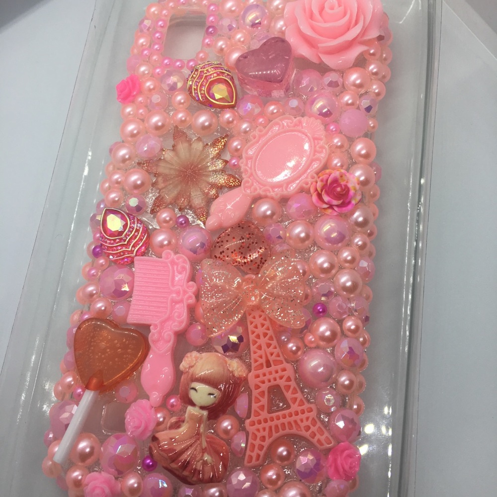 LG Tribute Kawaii Bling Anime Girl Phon Case